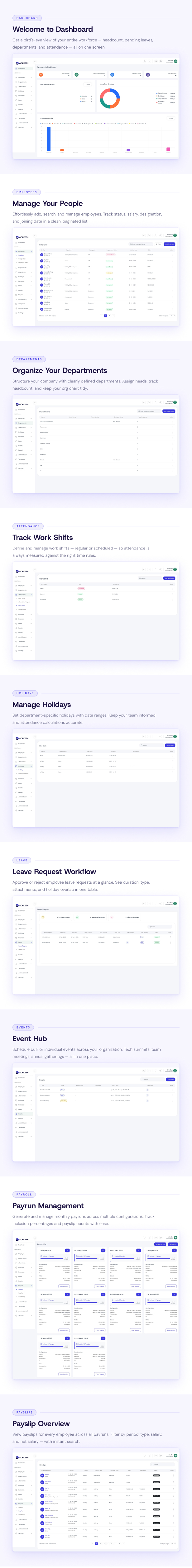 WorkZen – HRM and Payroll Management Mobile App With Laravel Admin Panel